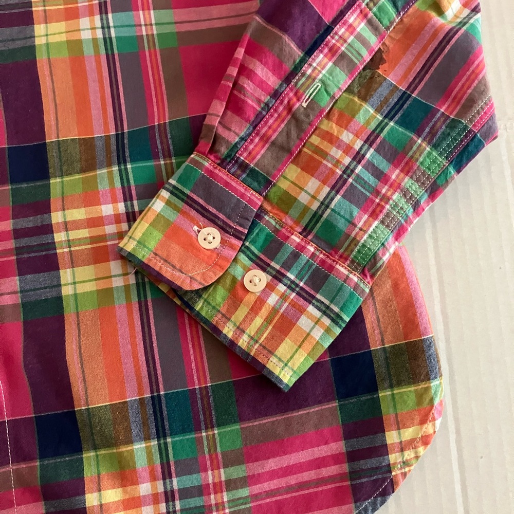 Ralph Lauren Summer Plaid Shirt - Picture 3 of 8